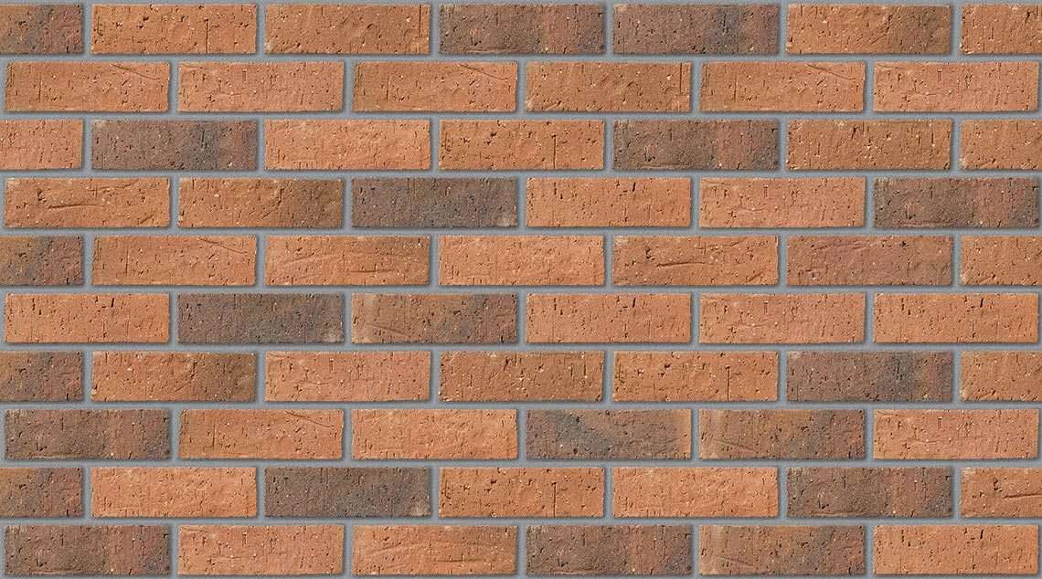 Cheshire Red Multi with Natural mortar