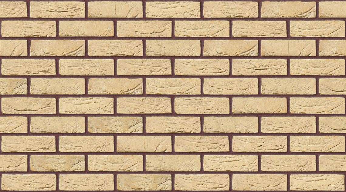 Geel Zilverzand with Brown Red mortar