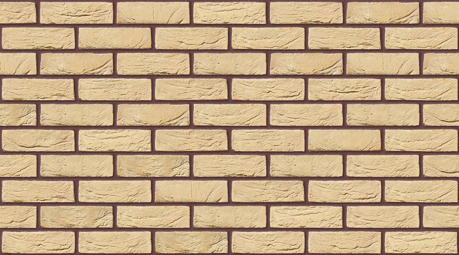 Geel Zilverzand with Brown Red mortar