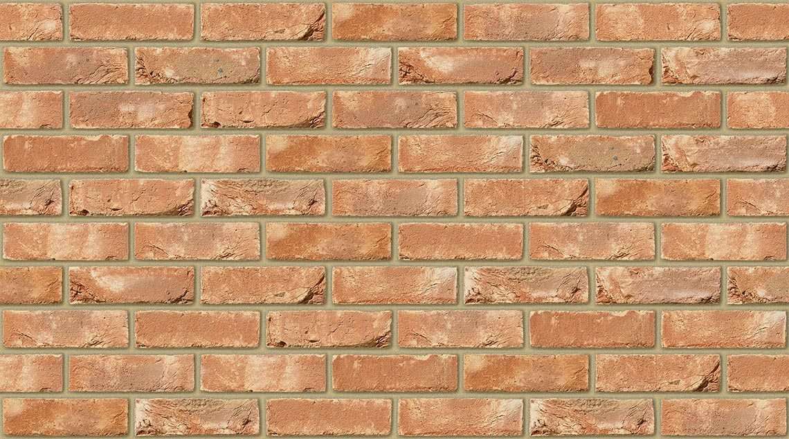 Kopper Red with Buff mortar