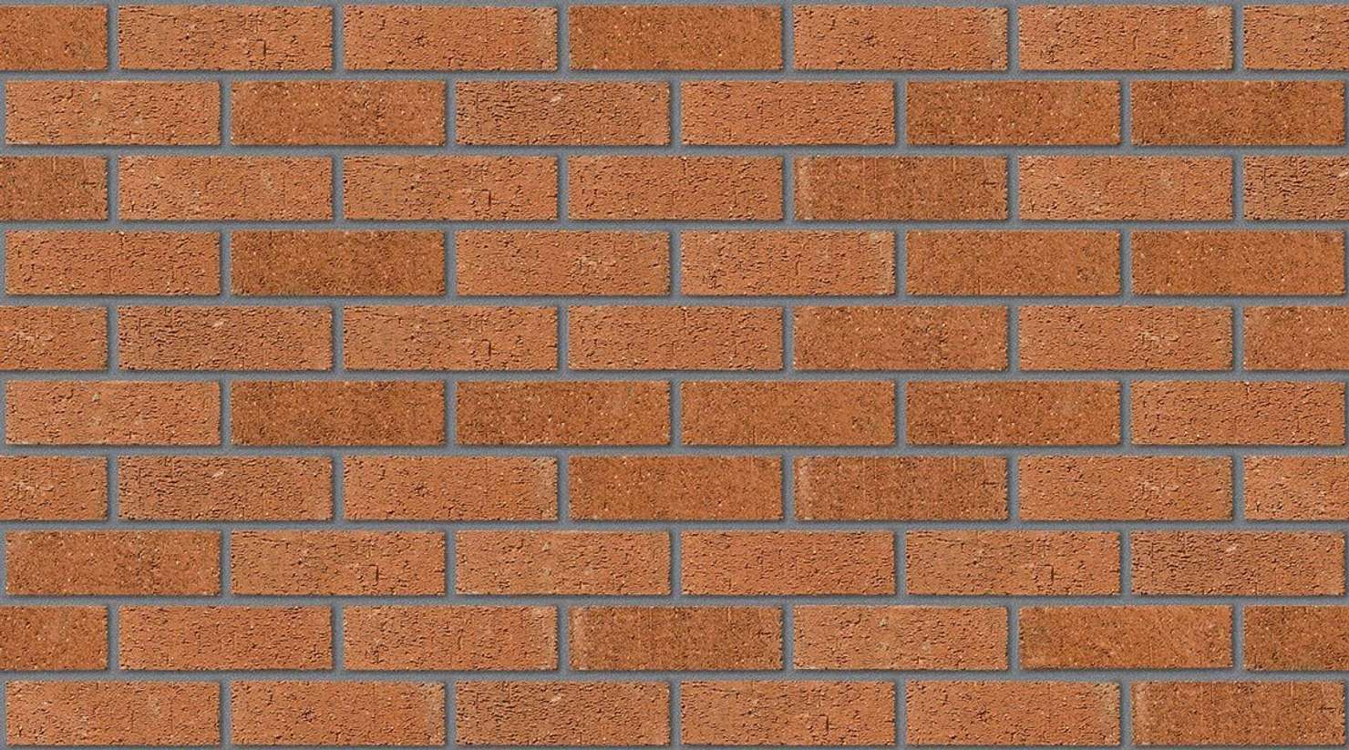 County Red Rustic with Mid Grey mortar