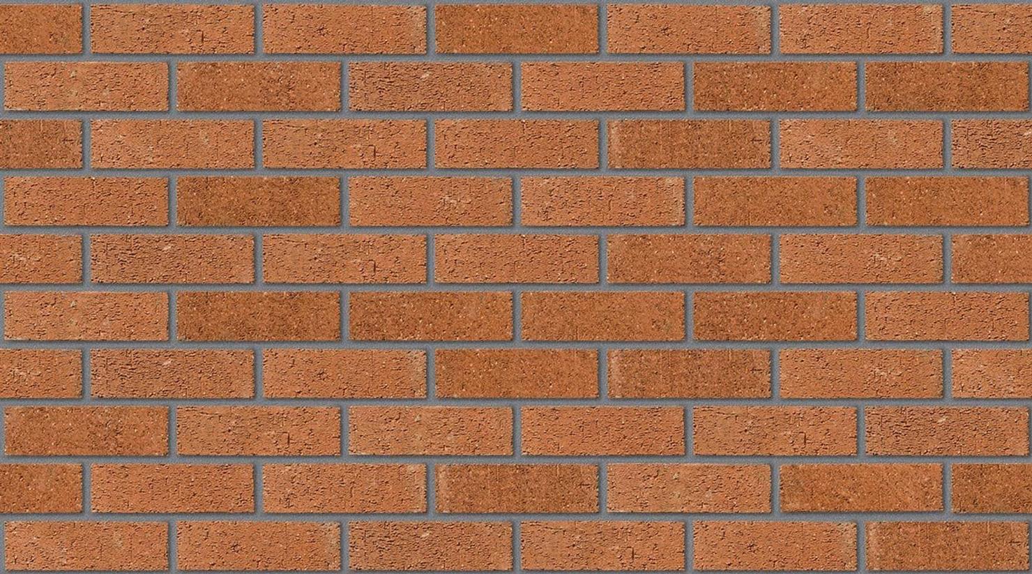 County Red Rustic with Mid Grey mortar