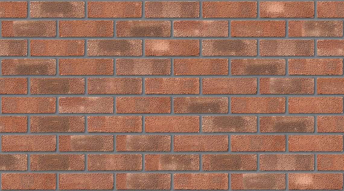 Sandfaced with Mid Grey mortar