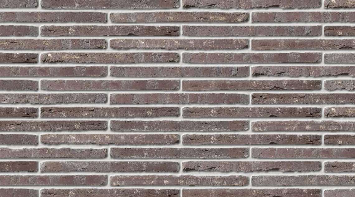 Roman Black Waterstruck with White mortar