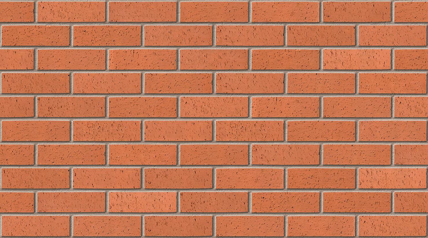 Red Dragface with Natural mortar