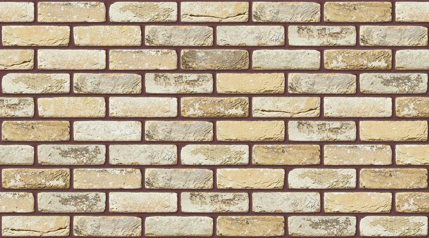 St.Ives Cream Rustica with Brown Red mortar