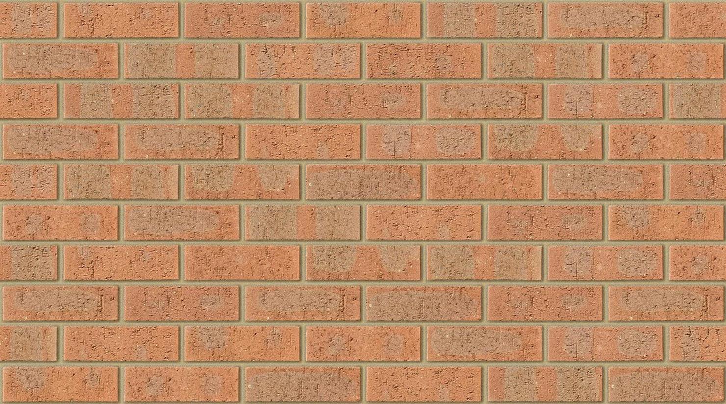 Old English Rose Rustic with Buff mortar