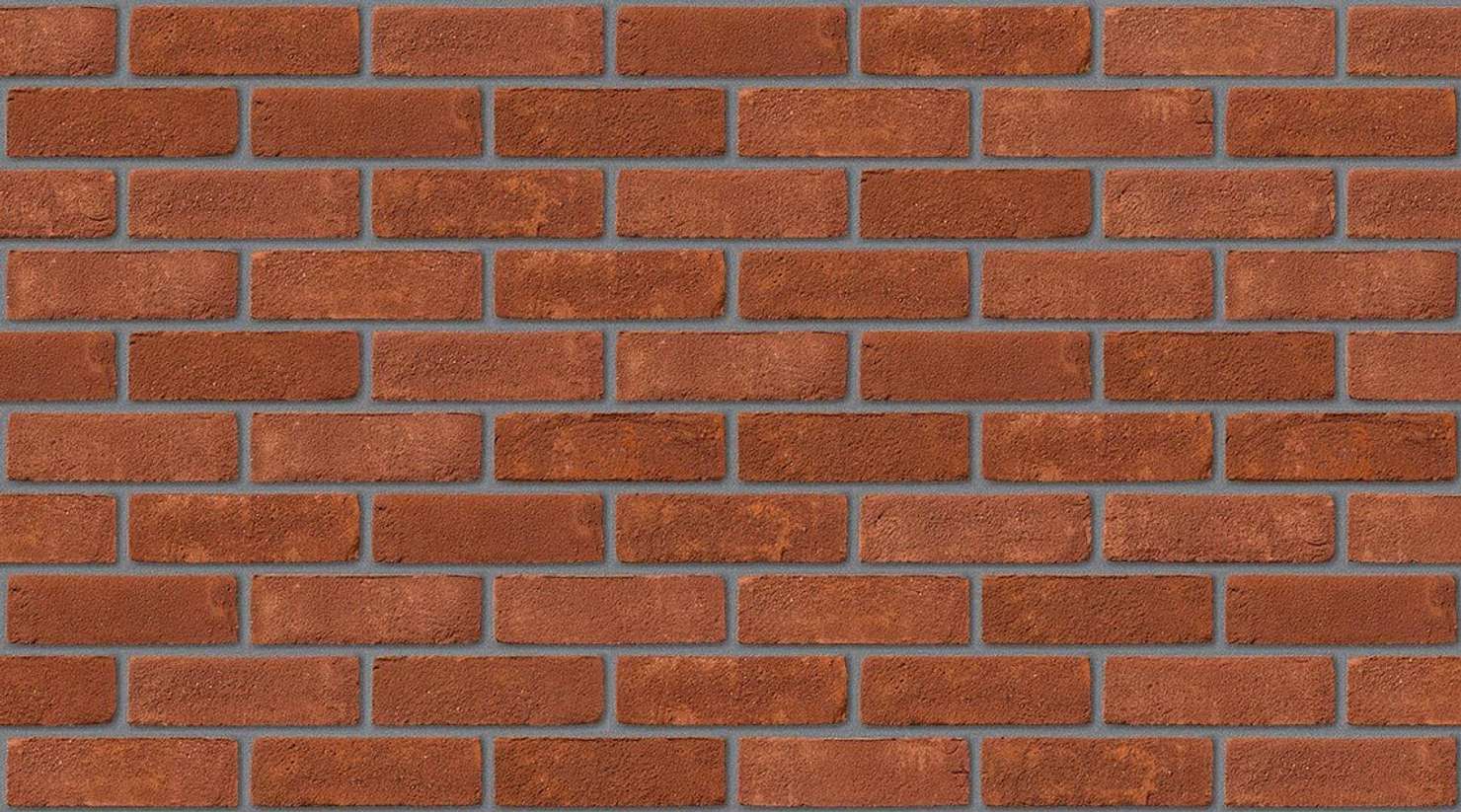 Oakthorpe Red Stock with Mid Grey mortar