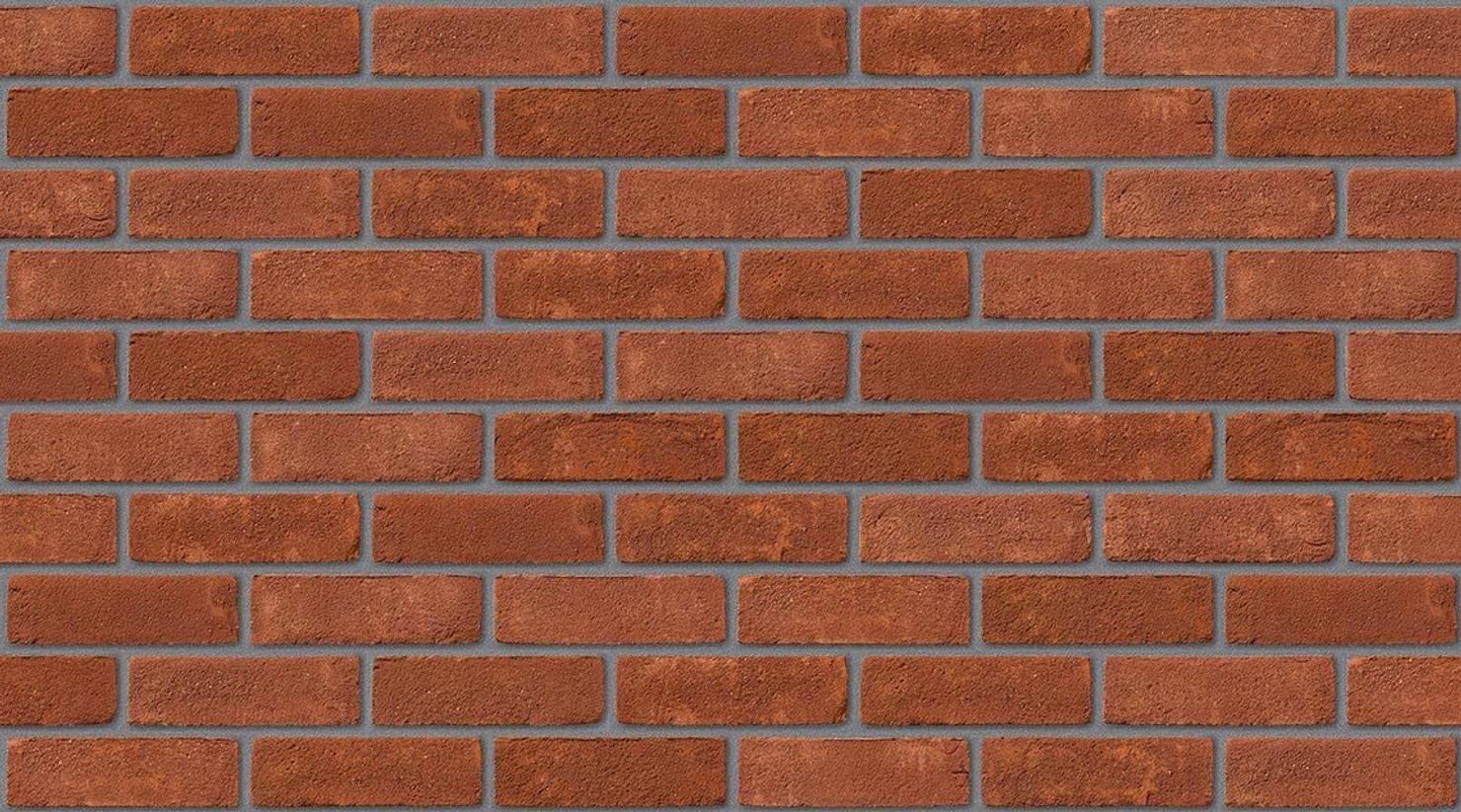 Oakthorpe Red Stock with Mid Grey mortar