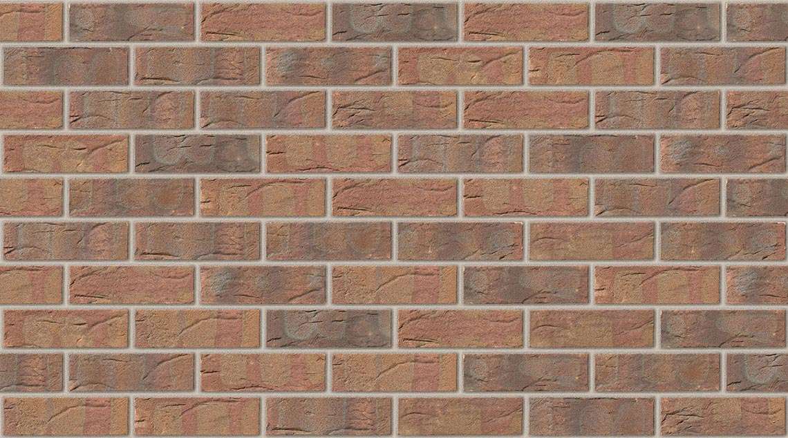 Village Russet Red Mixture with Ivory mortar