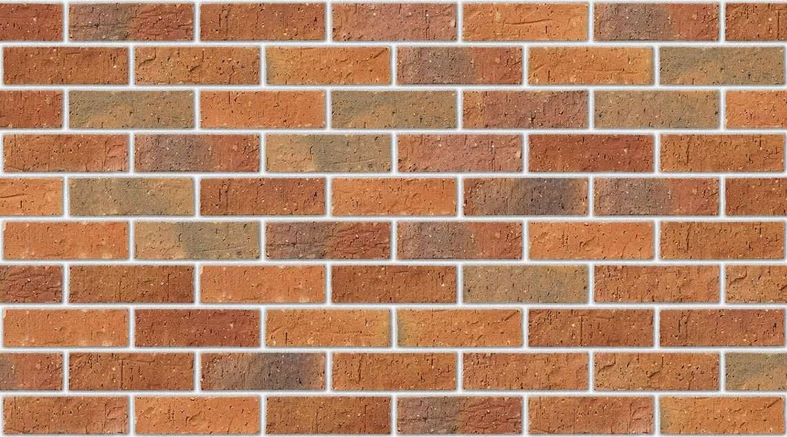 Worcestershire Red Multi with White mortar