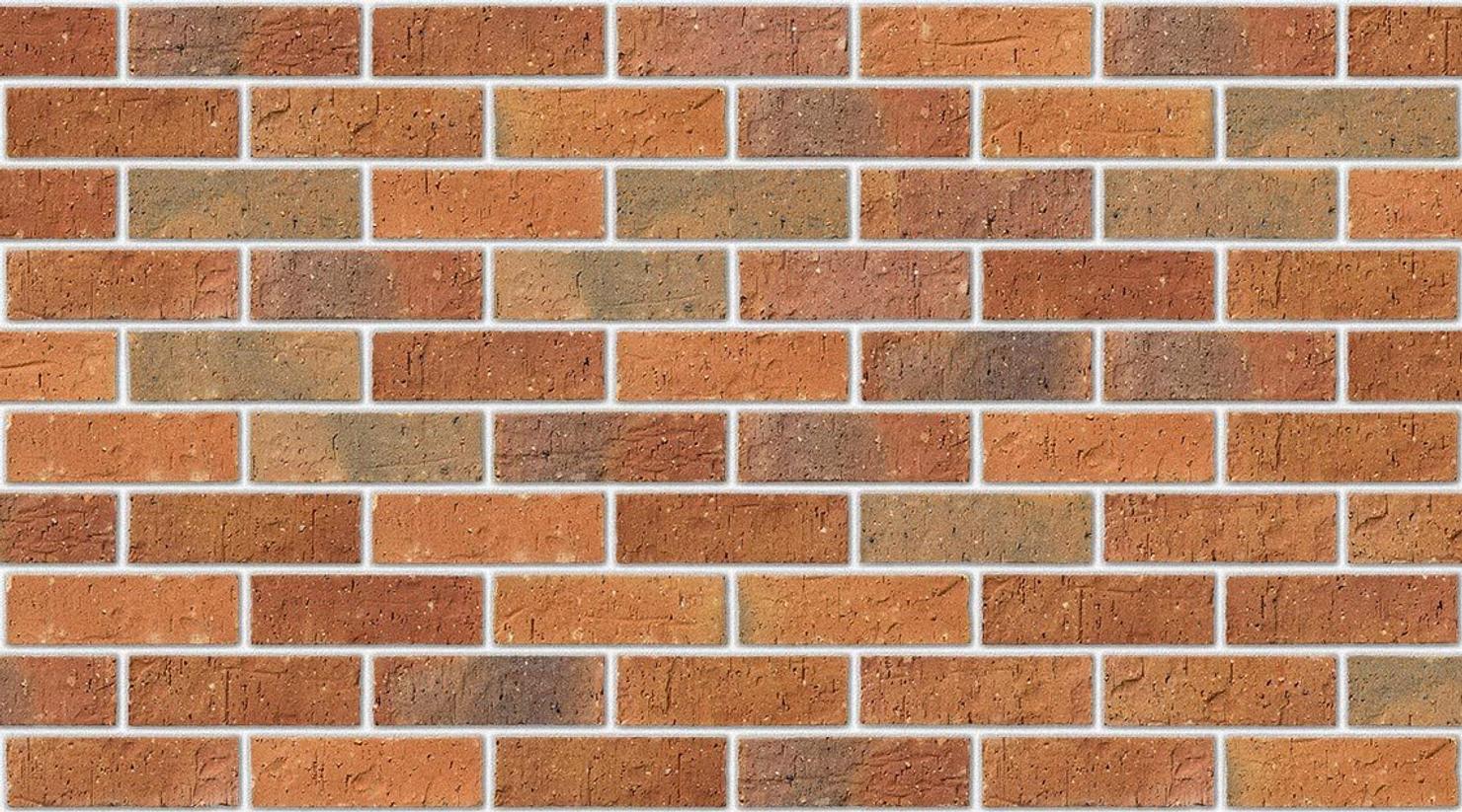 Worcestershire Red Multi with White mortar