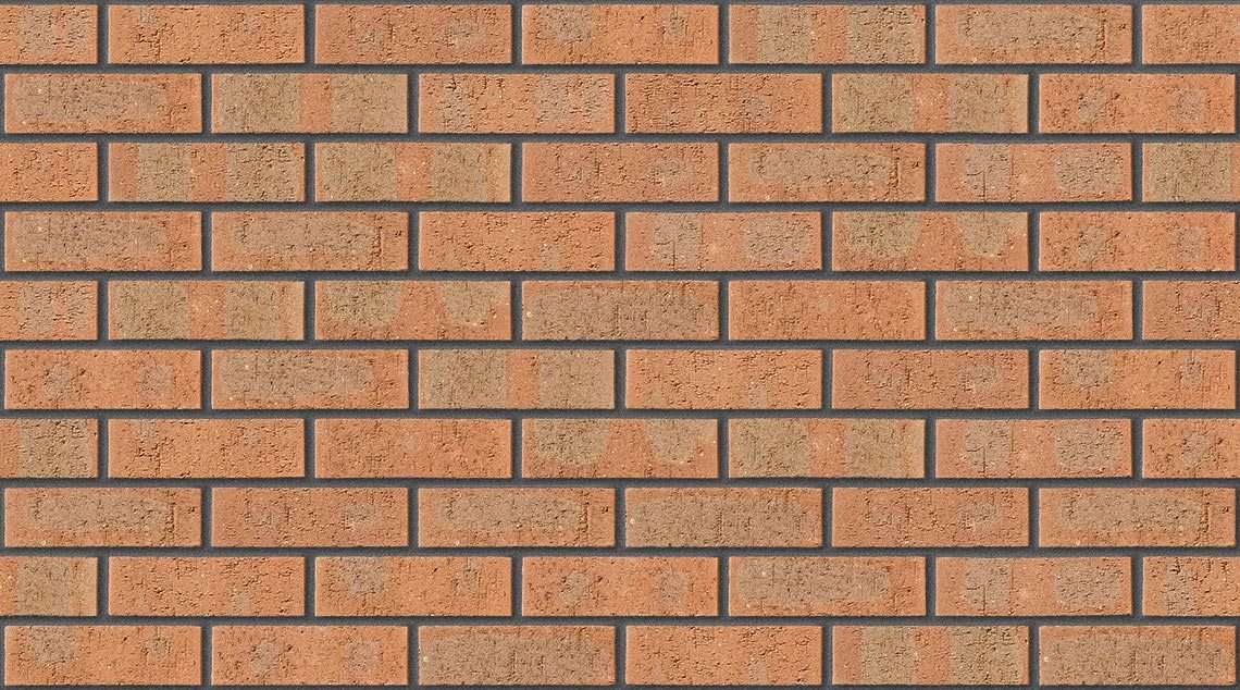 Old English Rose Rustic with Dark Grey mortar