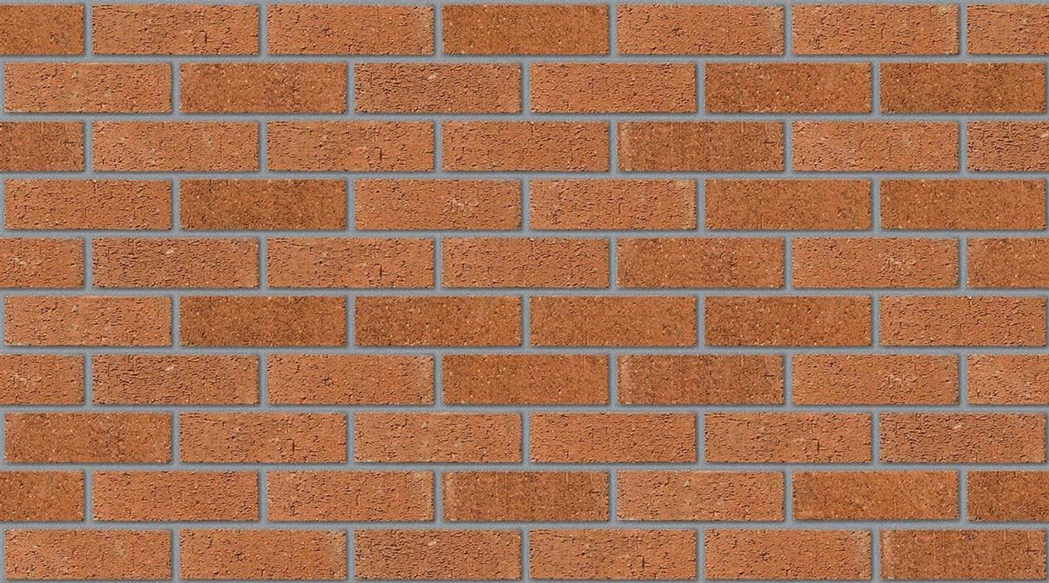 County Red Rustic with Natural mortar