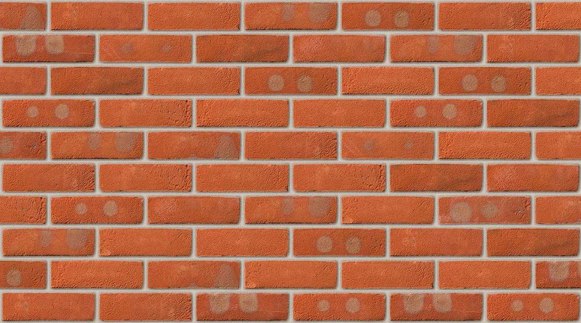 Atherstone Red Multi with Ivory mortar