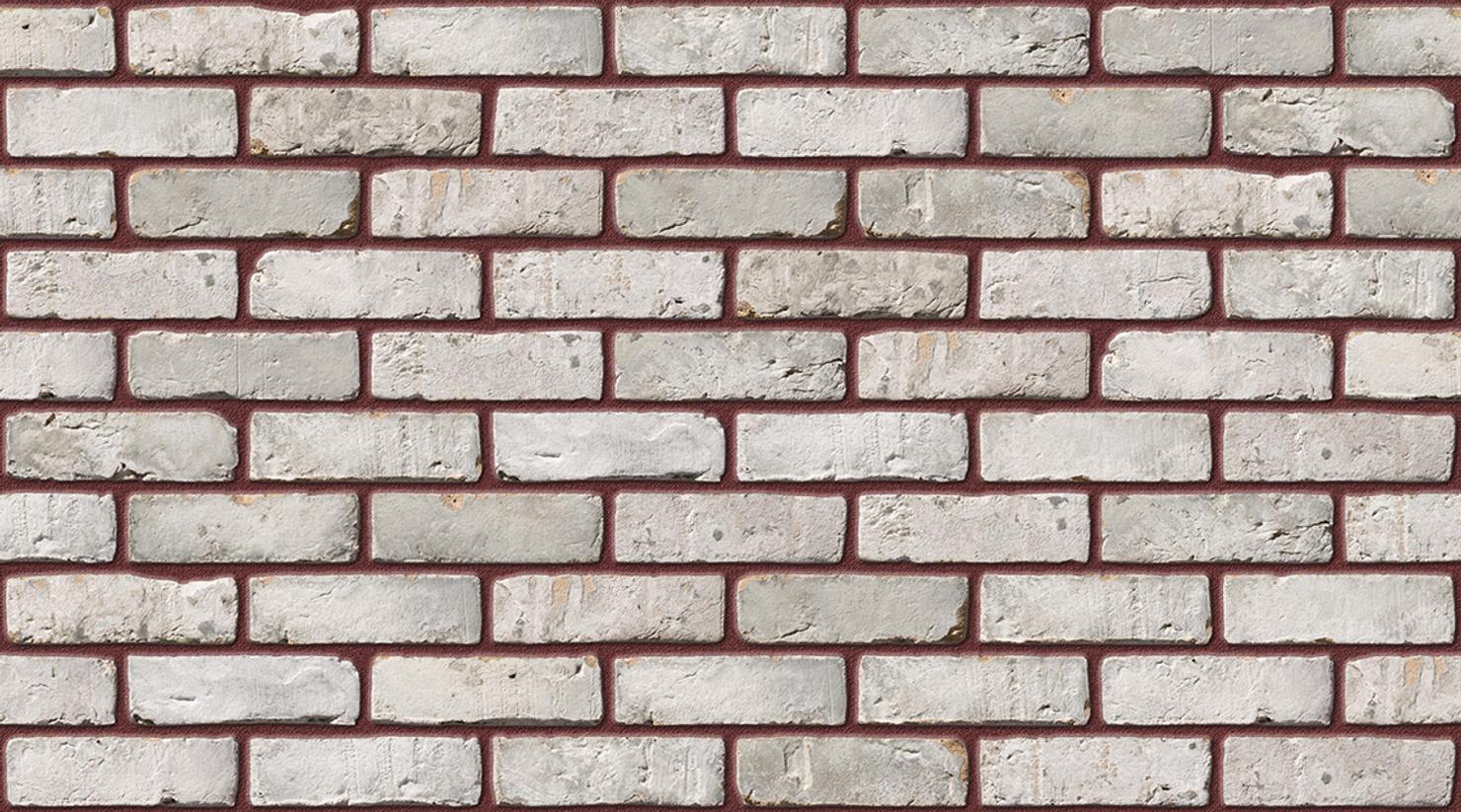 Rainbow Silver with Brown Red mortar