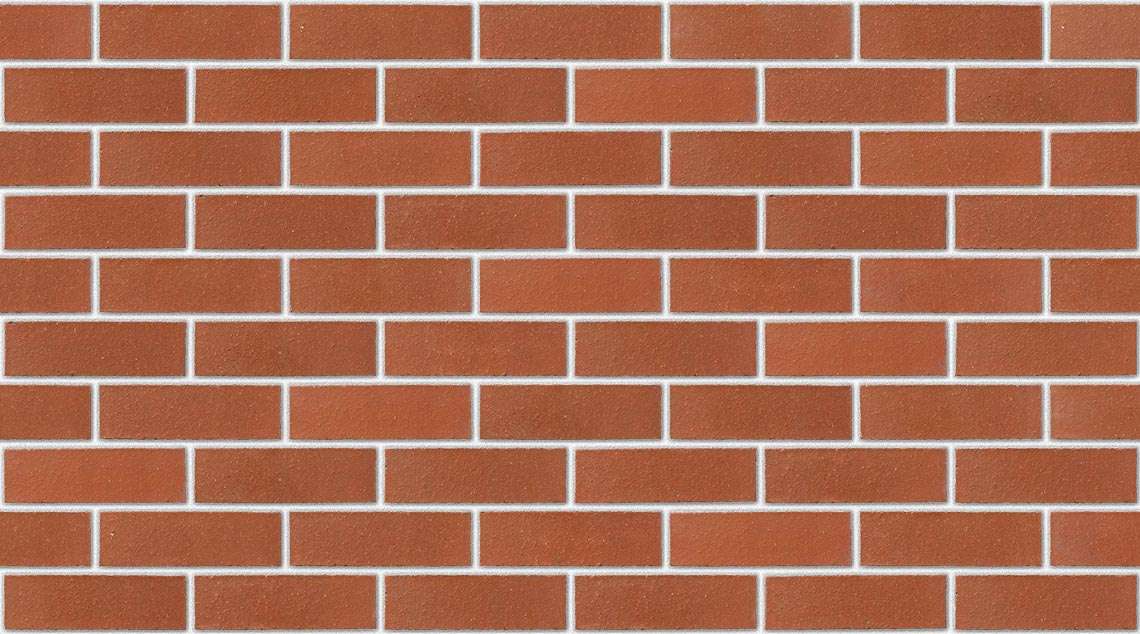 County Red Smooth with White mortar