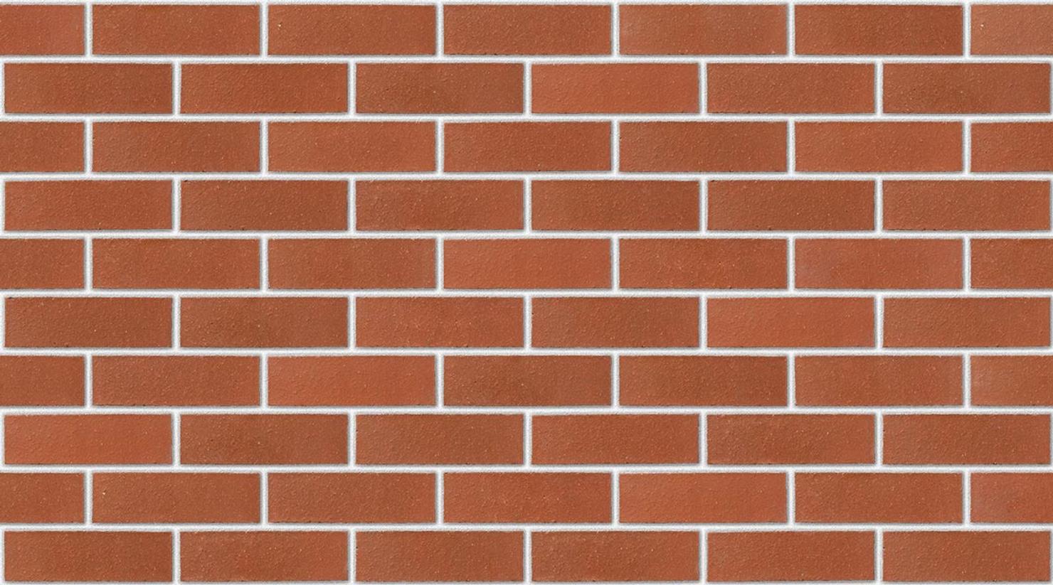 County Red Smooth with White mortar