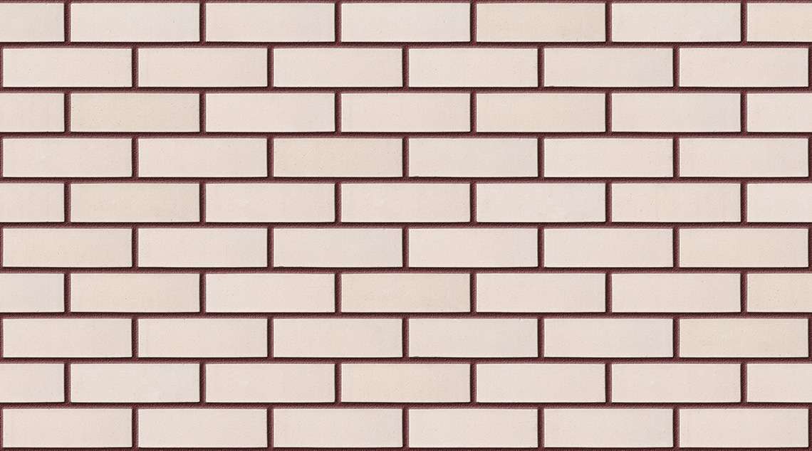 Ibiza White with Brown Red mortar