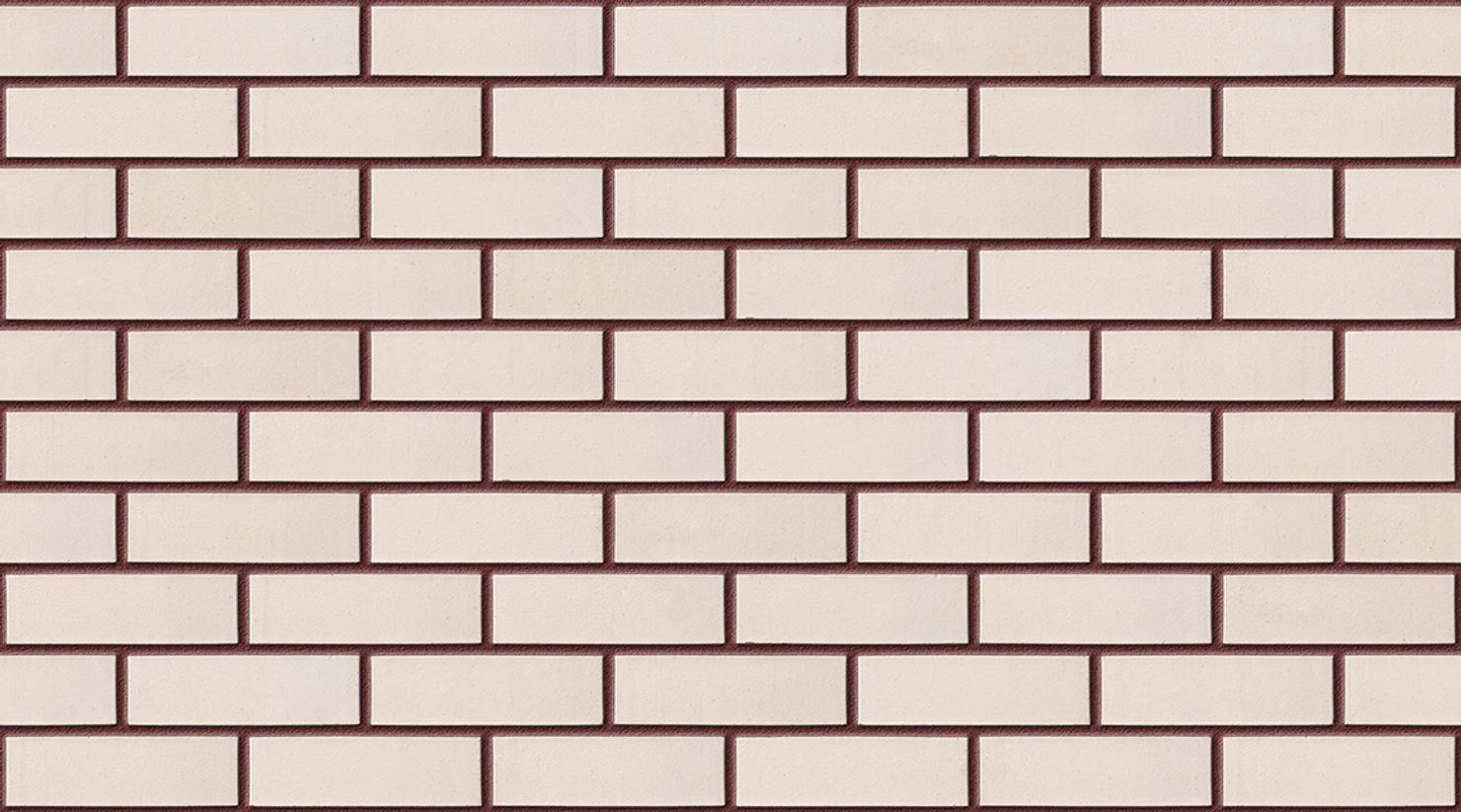 Ibiza White with Brown Red mortar