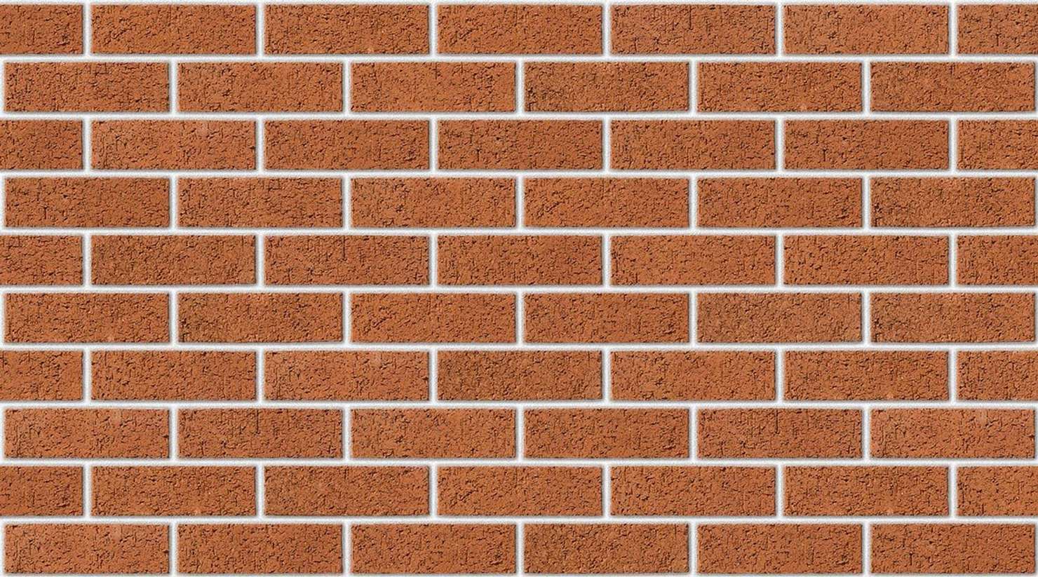 Old Trafford Red with White mortar