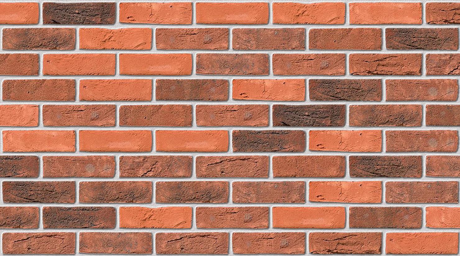 Surrey Hill Red Multi with White mortar