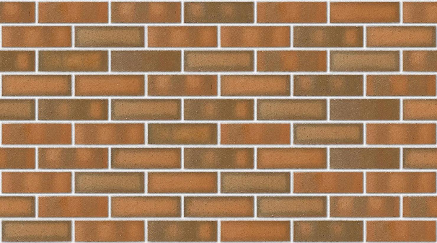 Dark Multi Smooth with White mortar