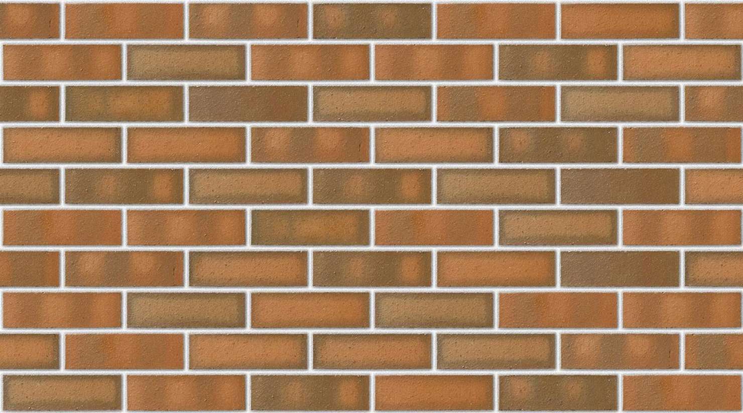 Dark Multi Smooth with White mortar