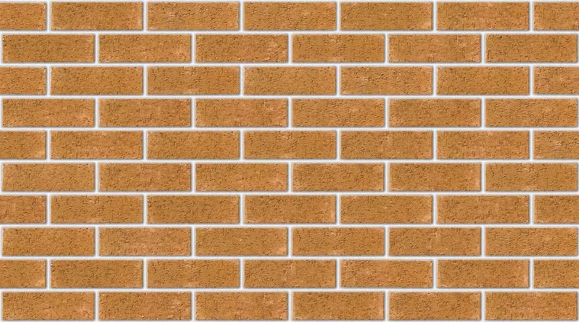 Brown Rustic with White mortar