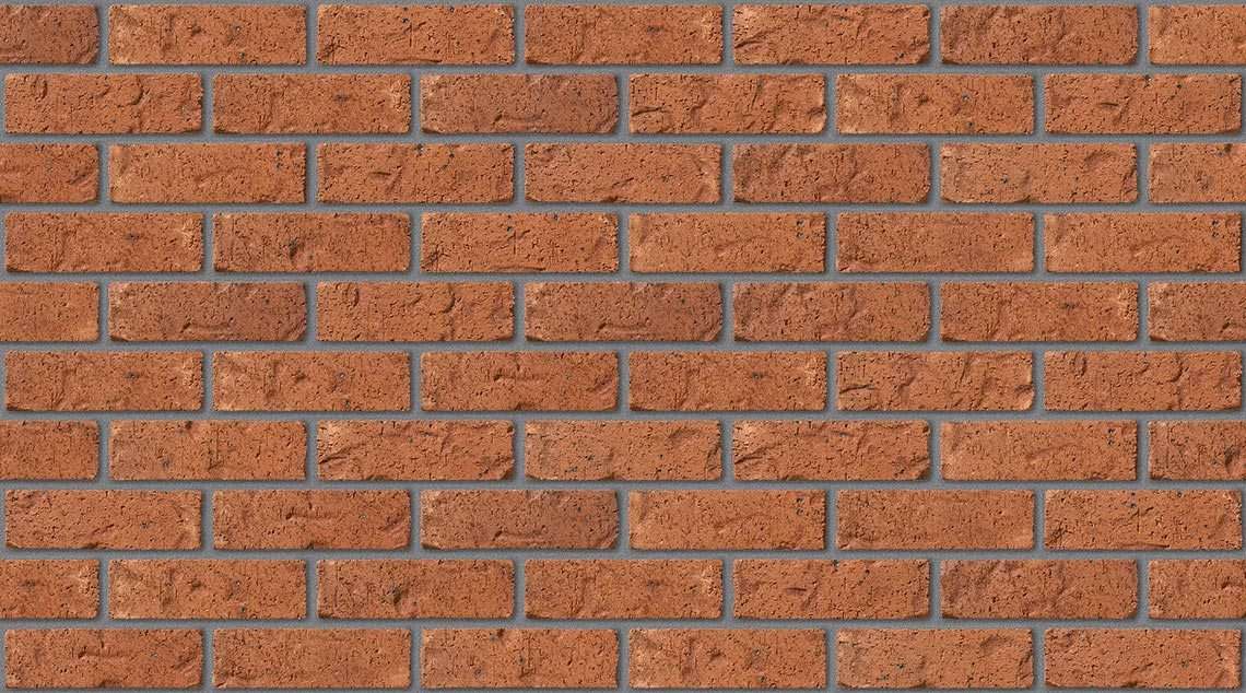 Meadow Red with Mid Grey mortar