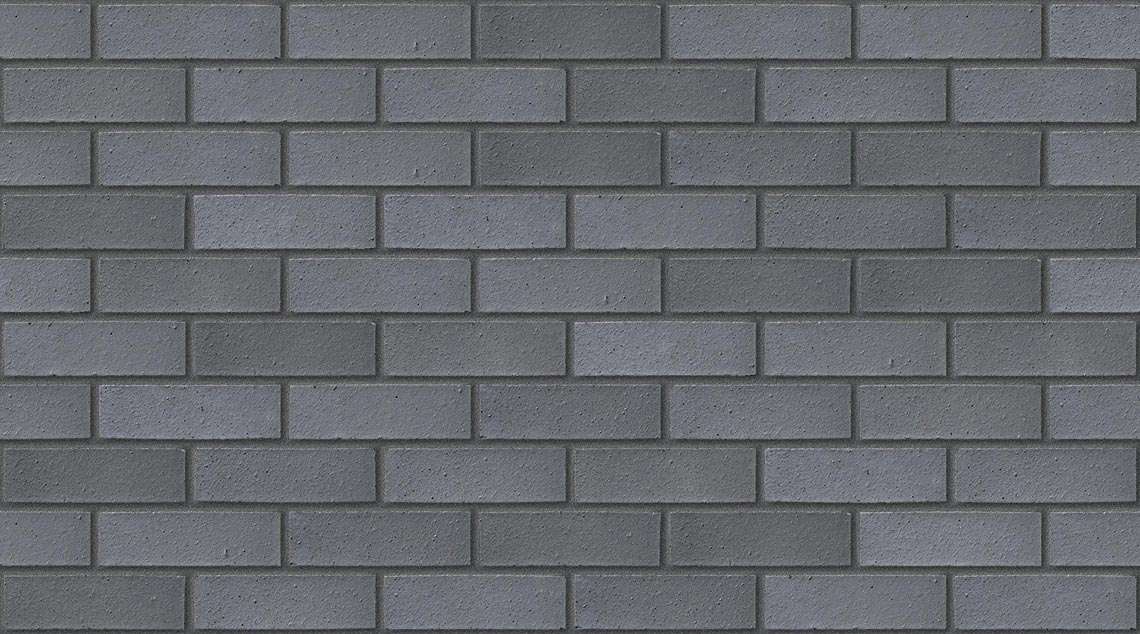 Staffordshire Smooth Blue with Dark Grey mortar