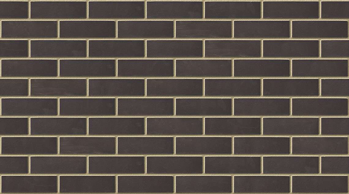 Basalt Black with Buff mortar