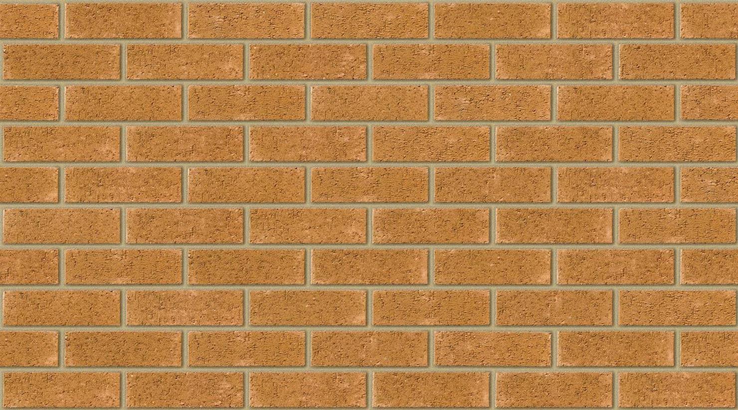 Brown Rustic with Buff mortar