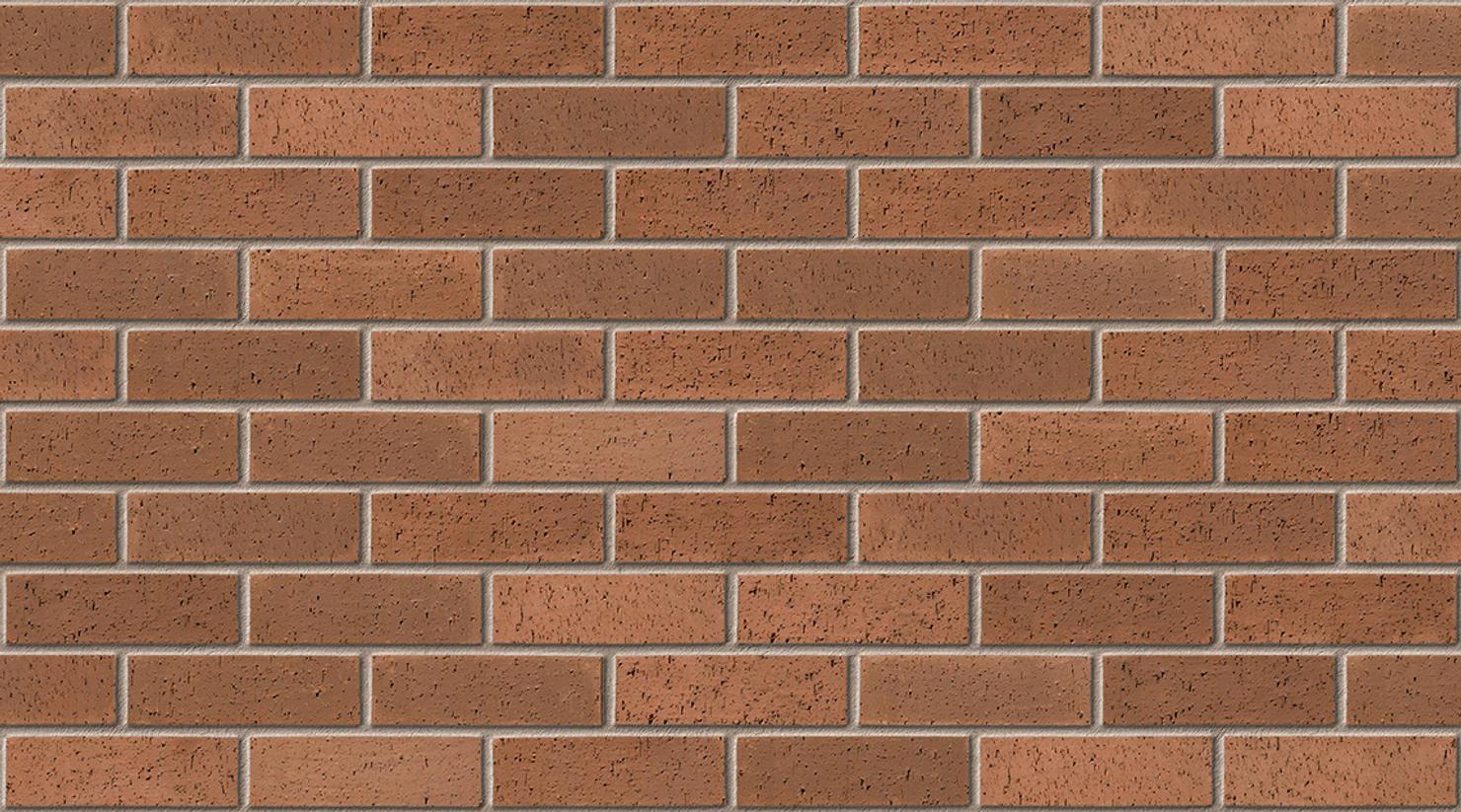 Brown Dragface with Natural mortar