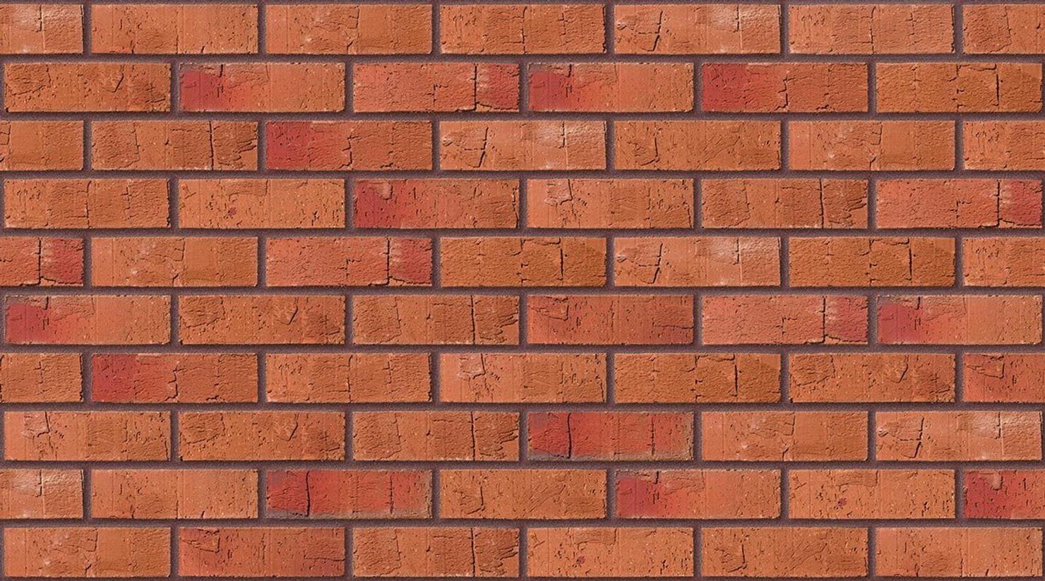 Abbey Blend with Brown Red mortar