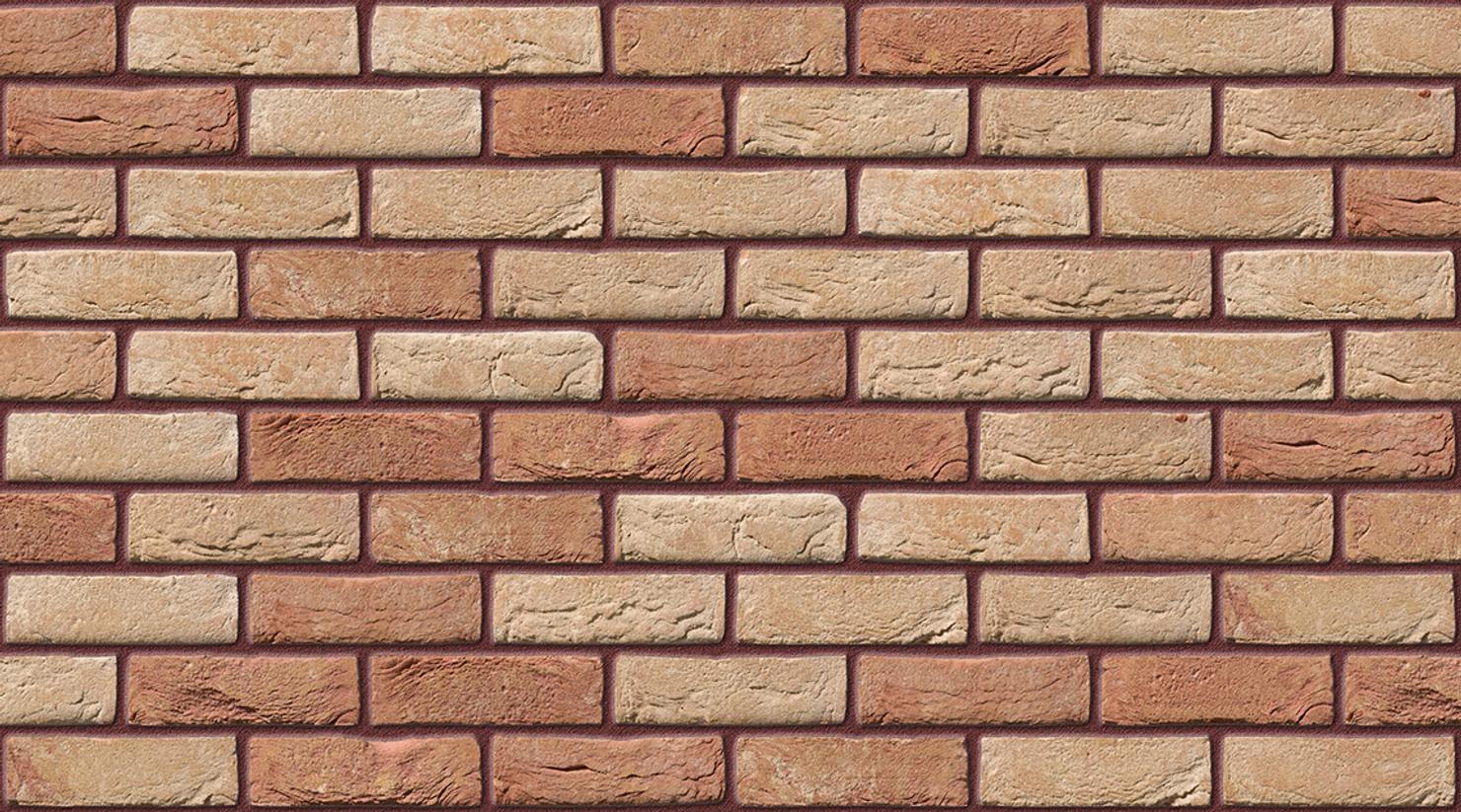 Neo Magnolia with Brown Red mortar