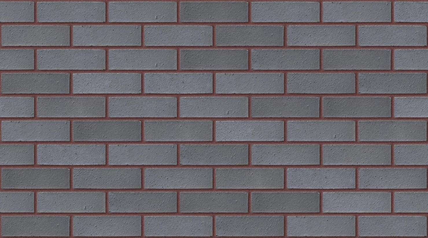 Staffordshire Smooth Blue with Brown Red mortar