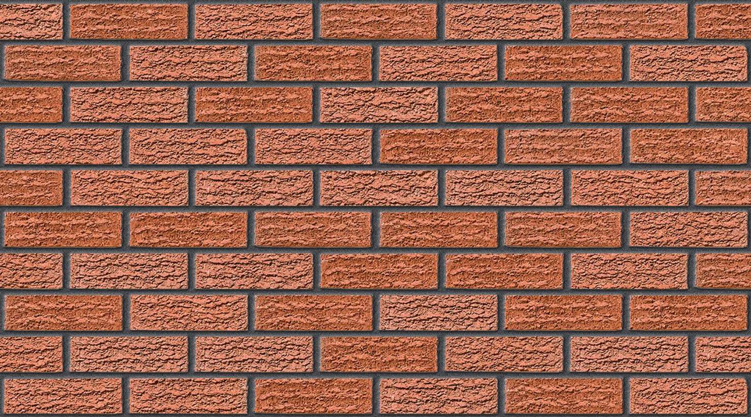 Langwith Red with Dark Grey mortar