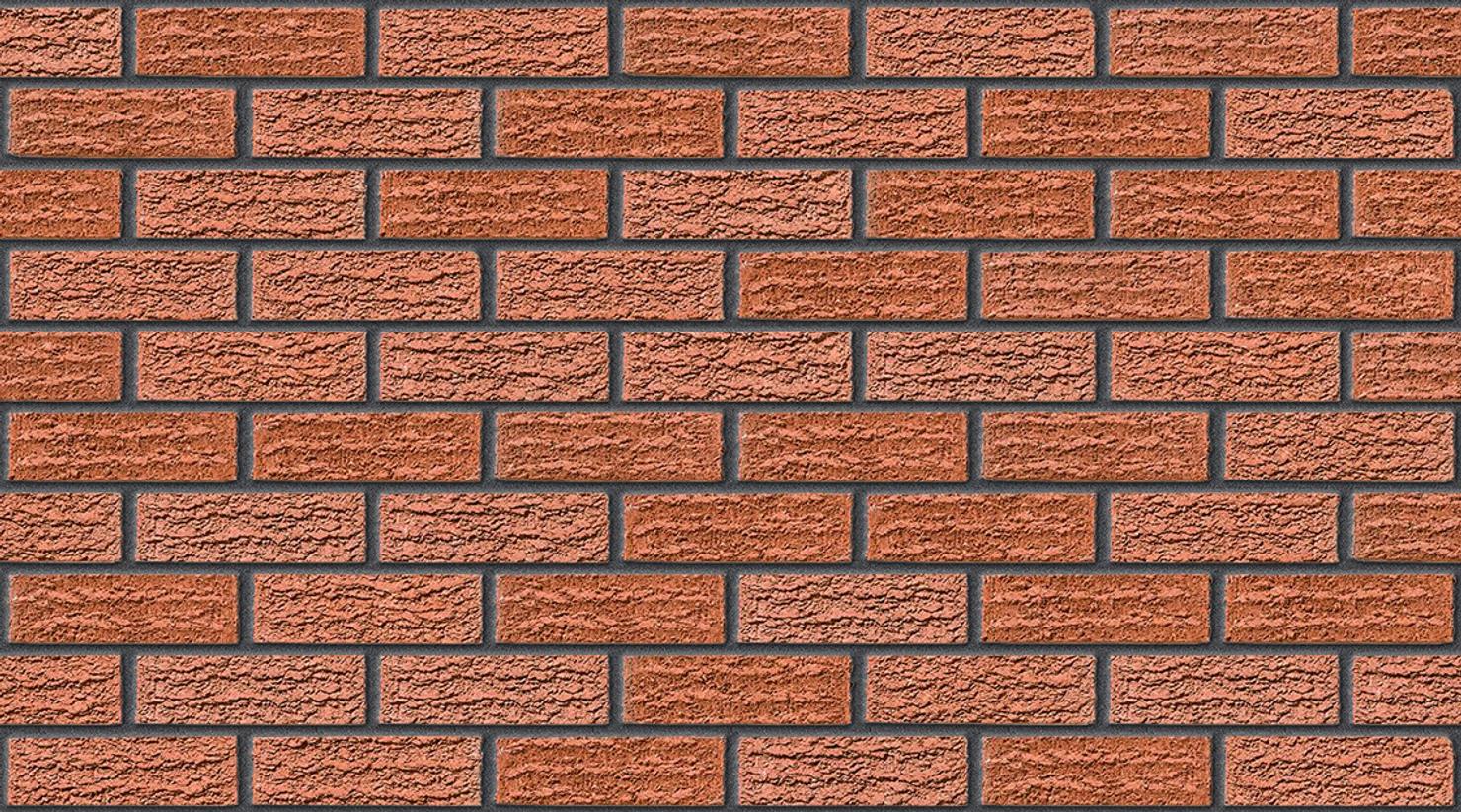 Langwith Red with Dark Grey mortar