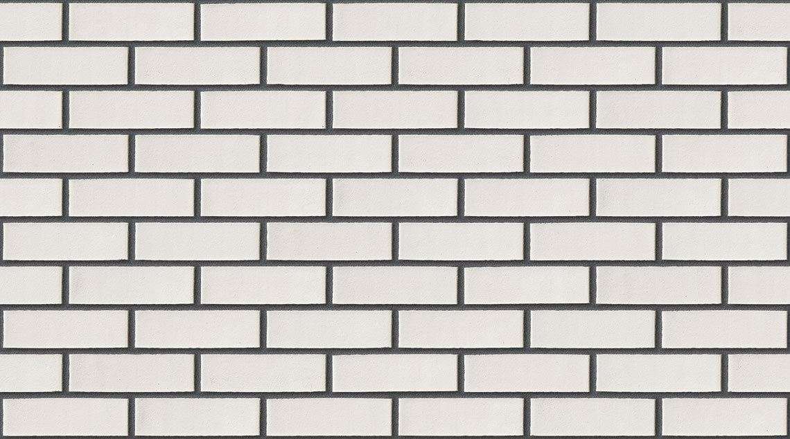 Platinum White with Dark Grey mortar