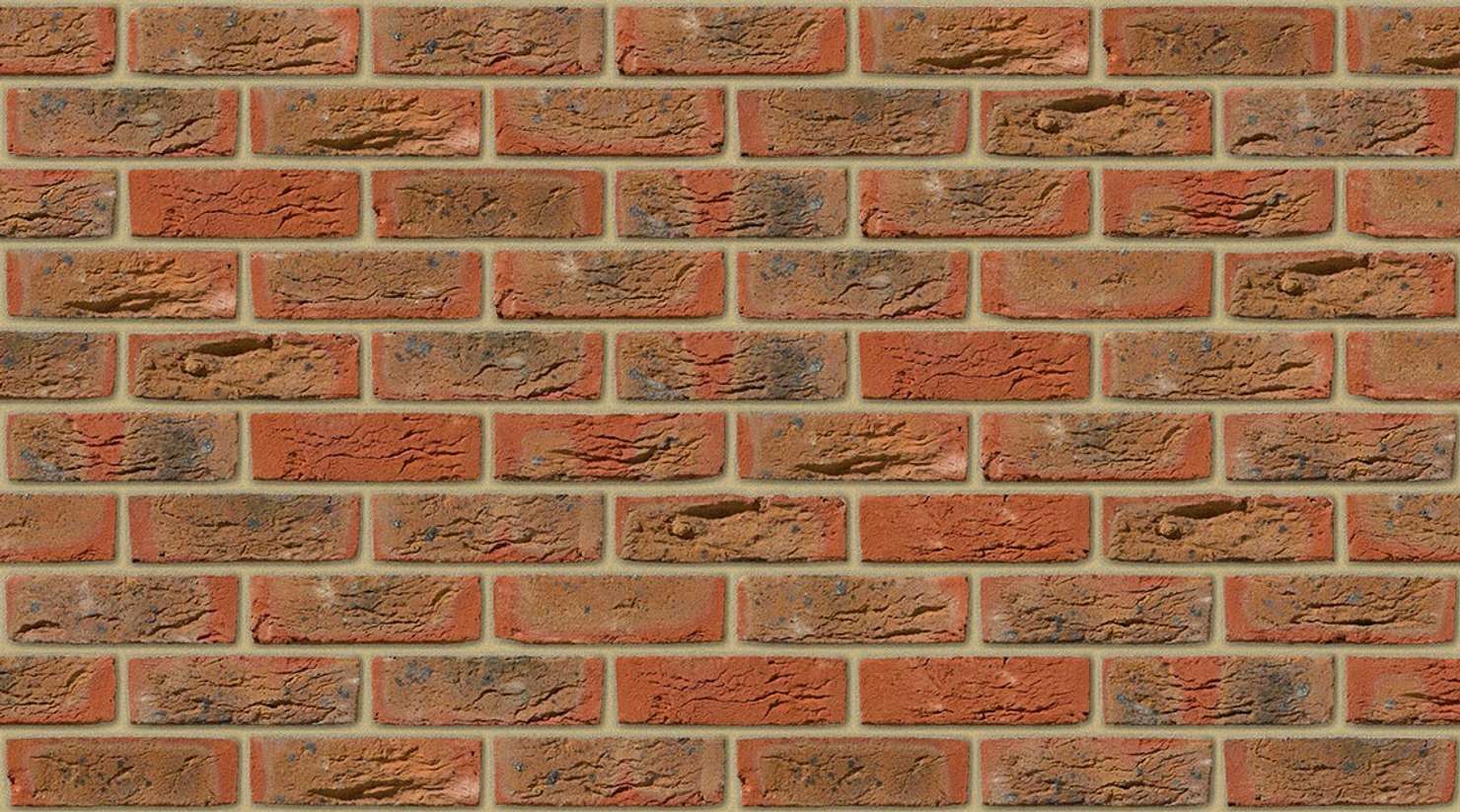 Sussex Red with Buff mortar