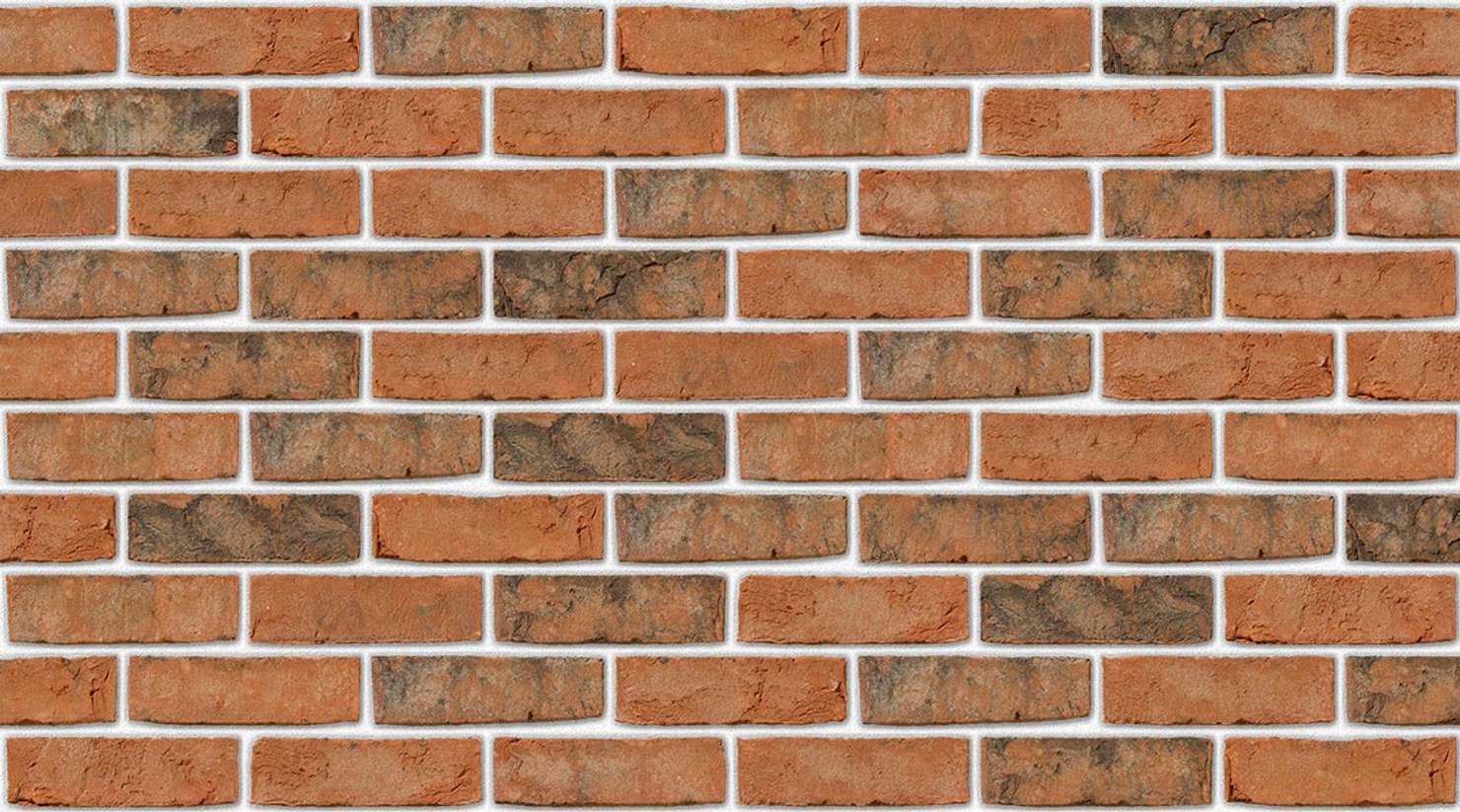 Washington Red Multi with White mortar