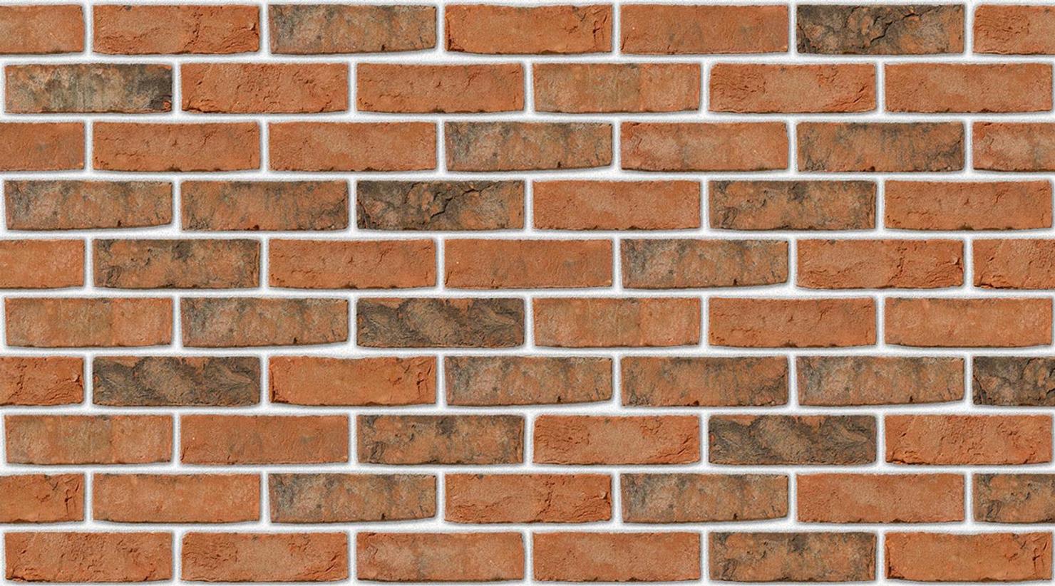 Washington Red Multi with White mortar