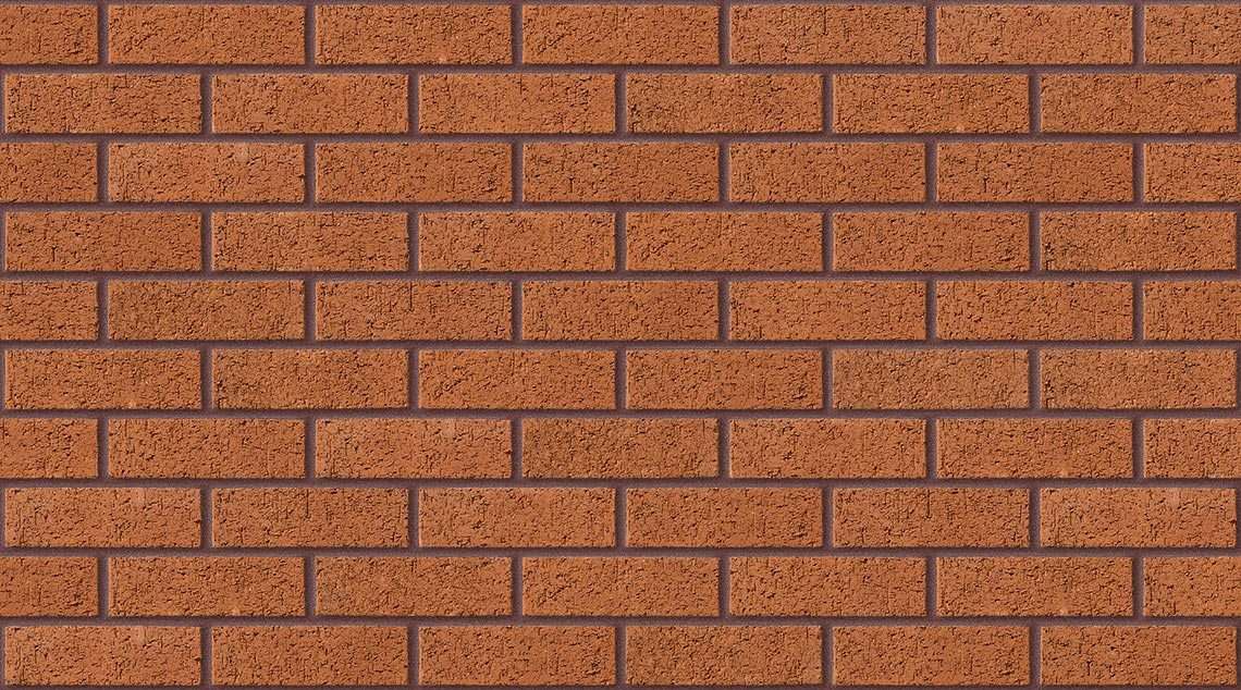 Old Trafford Red with Brown Red mortar