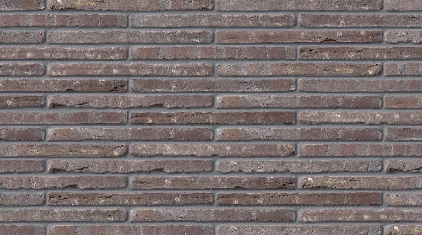 Roman Black Waterstruck with Mid Grey mortar