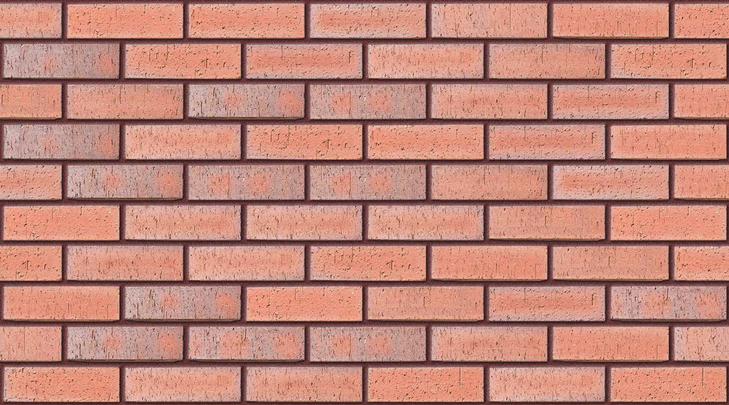 County Multi Dragfaced with Brown Red mortar