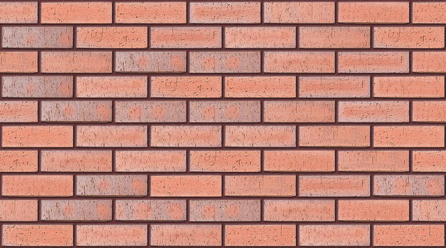 County Multi Dragfaced with Brown Red mortar