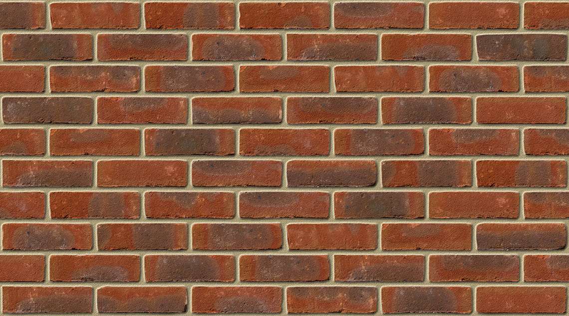 Chartham Red Multi with Buff mortar