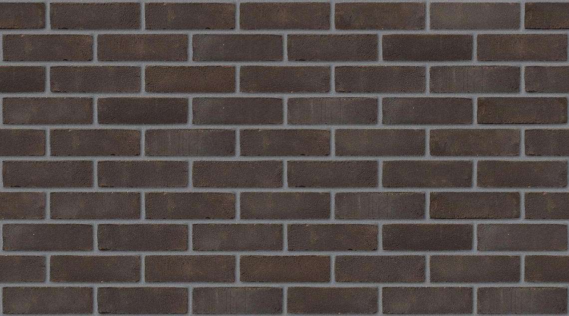 Carbon with Mid Grey mortar