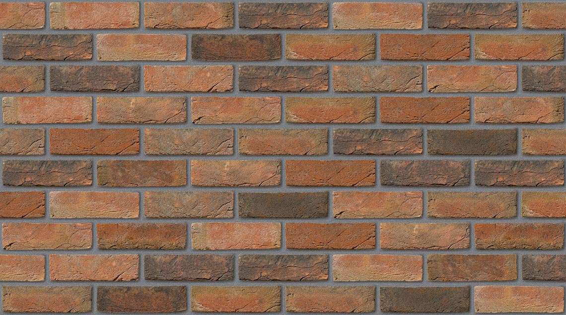 Amberley Red Multi with Mid Grey mortar